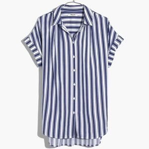 Madewell Central Shirt in Shea Stripe